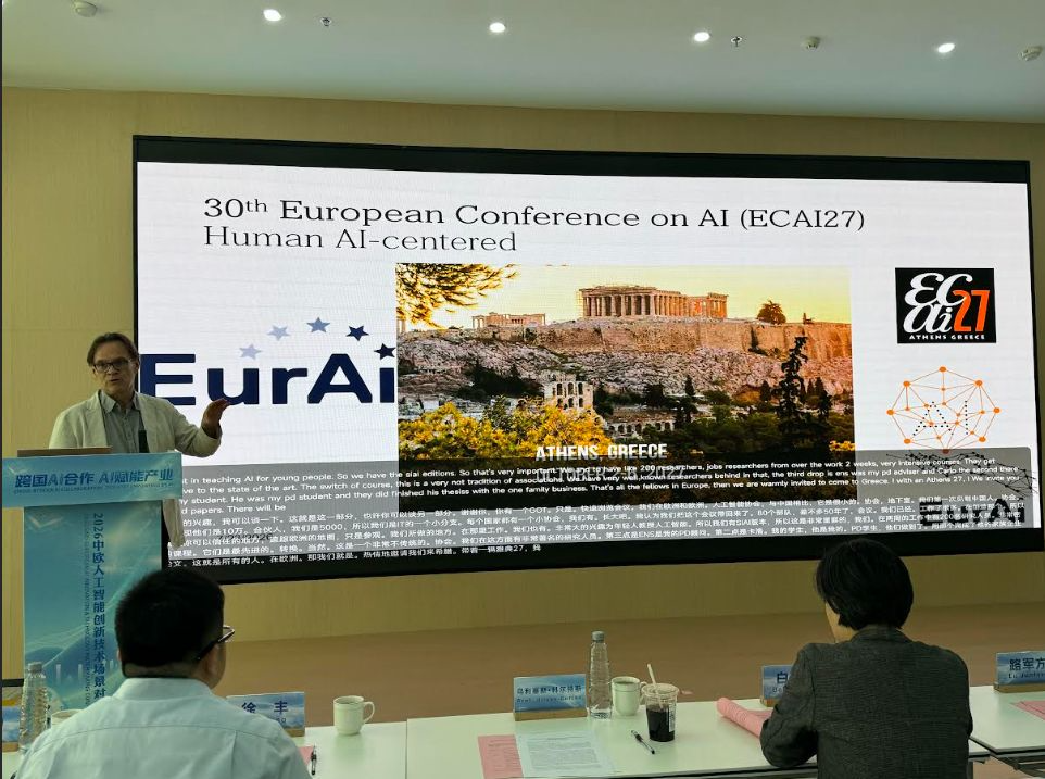 Ulises Cortés serà el General Chair de l’ECAI 2027, que se celebrarà a Atenes