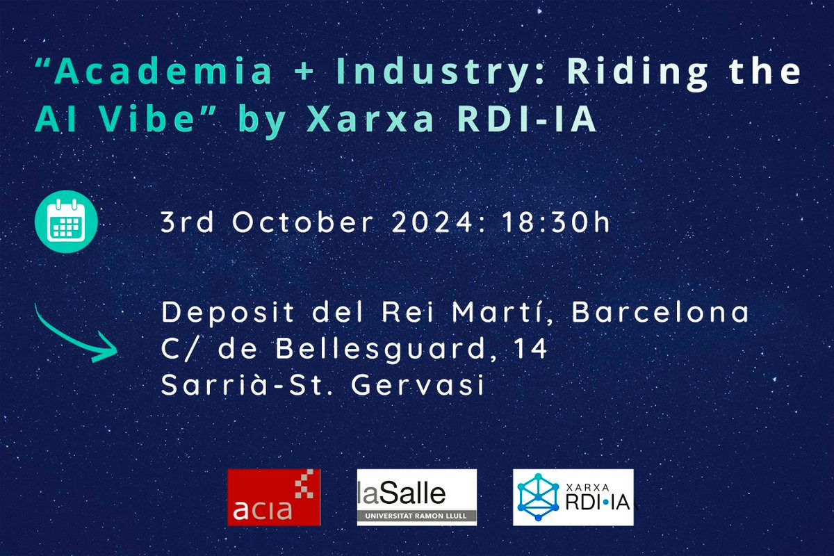 Academia + Industry: Riding the AI Vibe by Xarxa RDI-IA